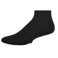 thumbnail image 3 of Sierra Socks Arthritic Men’s Crew Cushioned Sole Smooth Toe - 3 Pairs, Black, Size 10-13, 3 of 5