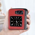 thumbnail image 4 of Leather Back Cover Phone Case for Moto Razr 2022 Phone Flip Folding Full Protective Shockproof Cover, 4 of 5