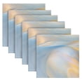 thumbnail image 2 of JSTEL Metal Texture Marble Cloth Napkins Set of 1, 20x20 Inch Washable and Reusable Napkin for Decoupage Dinner Party Everyday Use, 2 of 6