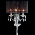 thumbnail image 3 of Furniture of America Tessa Glam Metal Sparkling Table Lamp in Black, 3 of 4