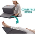 thumbnail image 4 of Wedge Pillow Headboard Orthopedic Bed Wedge Pillows Set for After Surgery Adjustable Pillow Wedge for Acid Reflux&Back Pain Relief Sleeping Back Pillow for Bed Sitting Up Wh, 4 of 9