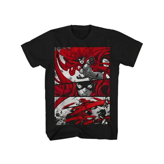 The Inhumans Mens T-Shirt - Medusa Hair Failing Attcking Image (Small)