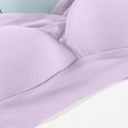 thumbnail image 5 of Zen Chic Bras for Older Women - Seamless Wireless Posture Correcting Bra, Full Coverage Ice Silk Push Up Anti Sagging Plus Size Bralette Light Purple 48, 5 of 6