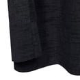 thumbnail image 6 of Better Homes & Gardens Textured Solid Chenille Light Filtering Single Curtain Panel, Black, 50"W x 108"L, 6 of 9