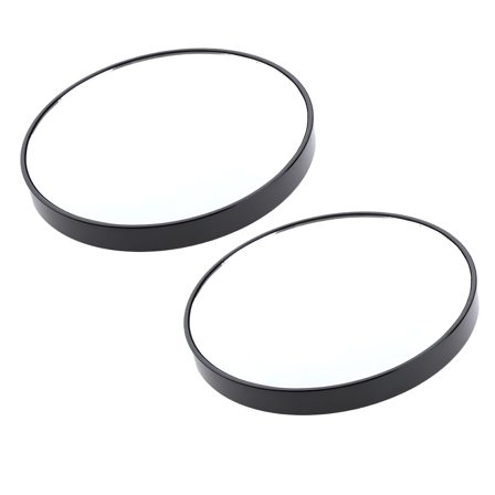 ACDANC Makeup Mirror, 15X Magnifying Travel Mirror Wall Suction Small Mirrors for Cosmetic, 2 Pieces
