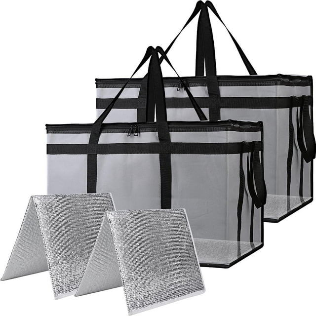 Bolsa Térmica para Entrega de Comida Bodaon 2PK Cooler XXX-Grande