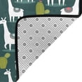 thumbnail image 4 of Area Rugs For Living Room Decor - Cute alpaca Lamas cacti Soft Anti Slip Throw Washable Rugs 5x7 For Bedroom, Indoor Carpet For Bedroom Living Room 80x58In, 4 of 7