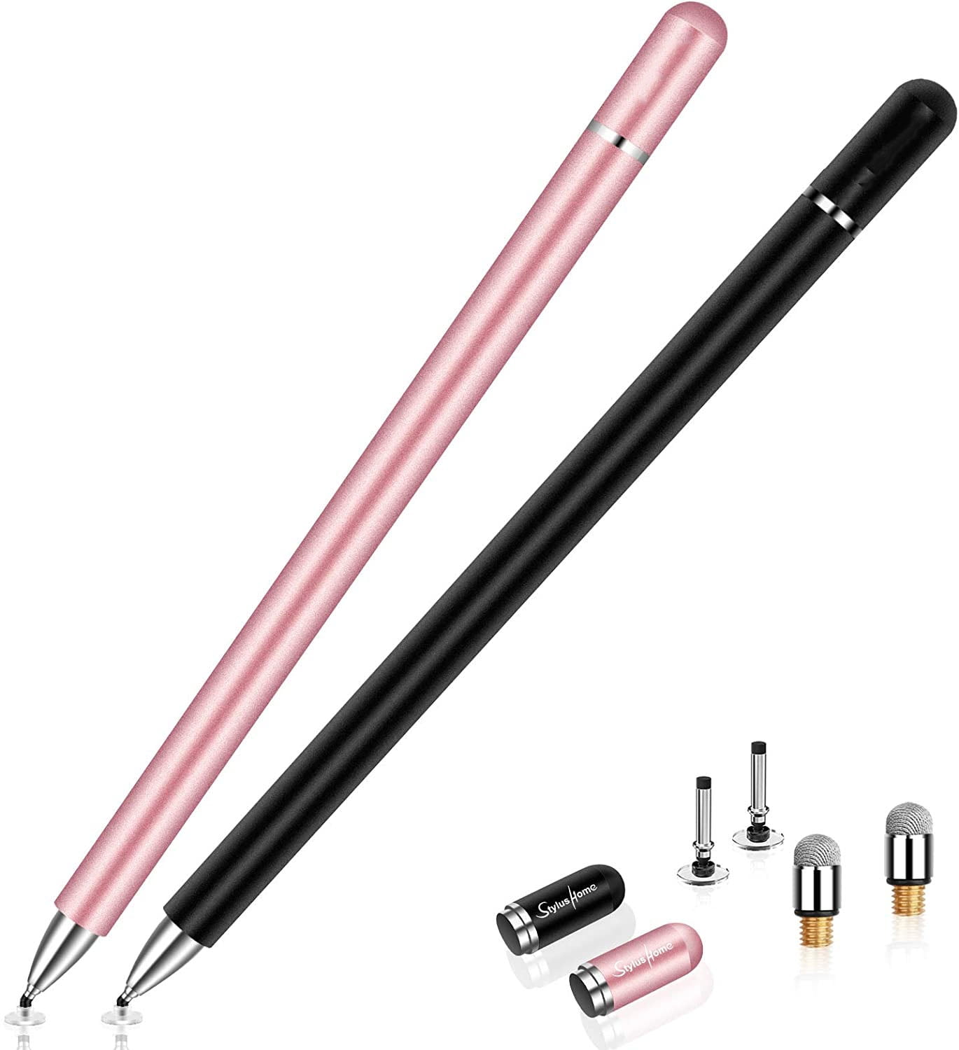 2x Pink Stylus Touch Pen for Amazon Kindle Galaxy Tablet PC Touch iPhone 