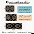 thumbnail image 3 of Kitchen Rugs Sets of 3 Non Slip Washable Kitchen Mats for Floor, Waterproof Kitchen Runner Rug, Floor Mat Carpet for Entryway, Laundry, Sink, Hallway, Bathroom, 3 of 10