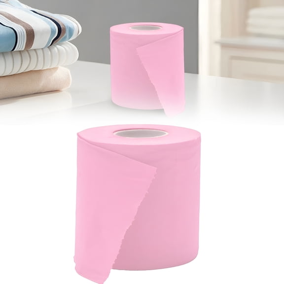 CCOCC Fun Colored Toilet Paper 8 Rolls,Soft 2-Ply Biodegradable Bathroom Tissue for Home Camping Travel,Decorative Novelty Gift Idea,A Roll of Light Pink Colored Paper