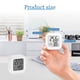 thumbnail image 4 of 4 piezas Thermomtre Hygromtre Numrique (2 Blancs + Rouges + Bleus), Mini Lcd Thermomtre Hygromtre Intrieur, Termómetro digital portátil Maison Pour, 4 of 5