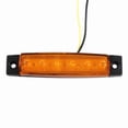 thumbnail image 4 of Luz De Liquidación, Luz Indicadora LED De 10x 6, Indicador LED, Lámpara De Liquidación De Marcador Lateral Para Camión, Furgoneta, Caravana, Camión, Luz ámbar, 4 of 7