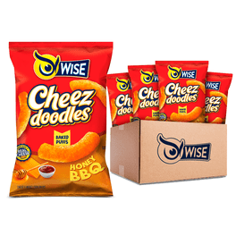 Wise Foods White Cheddar Cheese Doodles Baked Puffs 8.0 oz Wise Foods White Cheddar Cheese Doodles Baked Puffs 8.0 oz