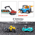 thumbnail image 5 of 5Pcs Construction Truck Toys for 3-6 Years Boys, Excavator Toy Car Play Vehicles Set for Kids 3 4 5 6 Year Birthday Gift, 5 of 6