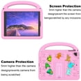 thumbnail image 6 of ELEHOLD Case for iPad 6th Generation, Fun Animal Design EVA Durable Case with Handle & Stand & Strap, Easy Carry for Children,Pink, 6 of 9