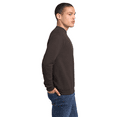 thumbnail image 4 of Gildan Long Sleeve Men's Sweatshirt, Durable Heavy Blend Casual Crewneck Sweatshirt, Dark Chocolate, L, 4 of 6