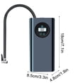 thumbnail image 4 of Kugisaki Handheld Car Inflatable Pump Automotive Supplies Tires Car Digital Display Battery Car Universal Portable Pumps on Clearance, 4 of 9