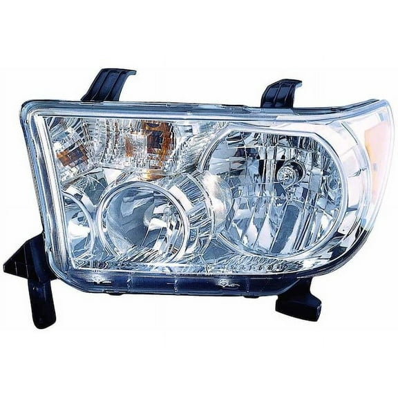 Left Headlight Assembly - Compatible with 2009 - 2013 Toyota Tundra 2010 2011 2012