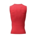 thumbnail image 3 of HOOMEUMY Men's Compression Stretch Quick Dry Tank Top Workout Gym Fitness Sports Running Athletic Muscle Vest Red XXL, 3 of 8