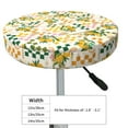 thumbnail image 4 of Fotbe Lemon Stool Covers Round,Waterproof Round Bar Stool Covers Bar Chair Covers Washable Stool Cushion Slipcover for 12-14 Inch Chair-13 inch, 4 of 7