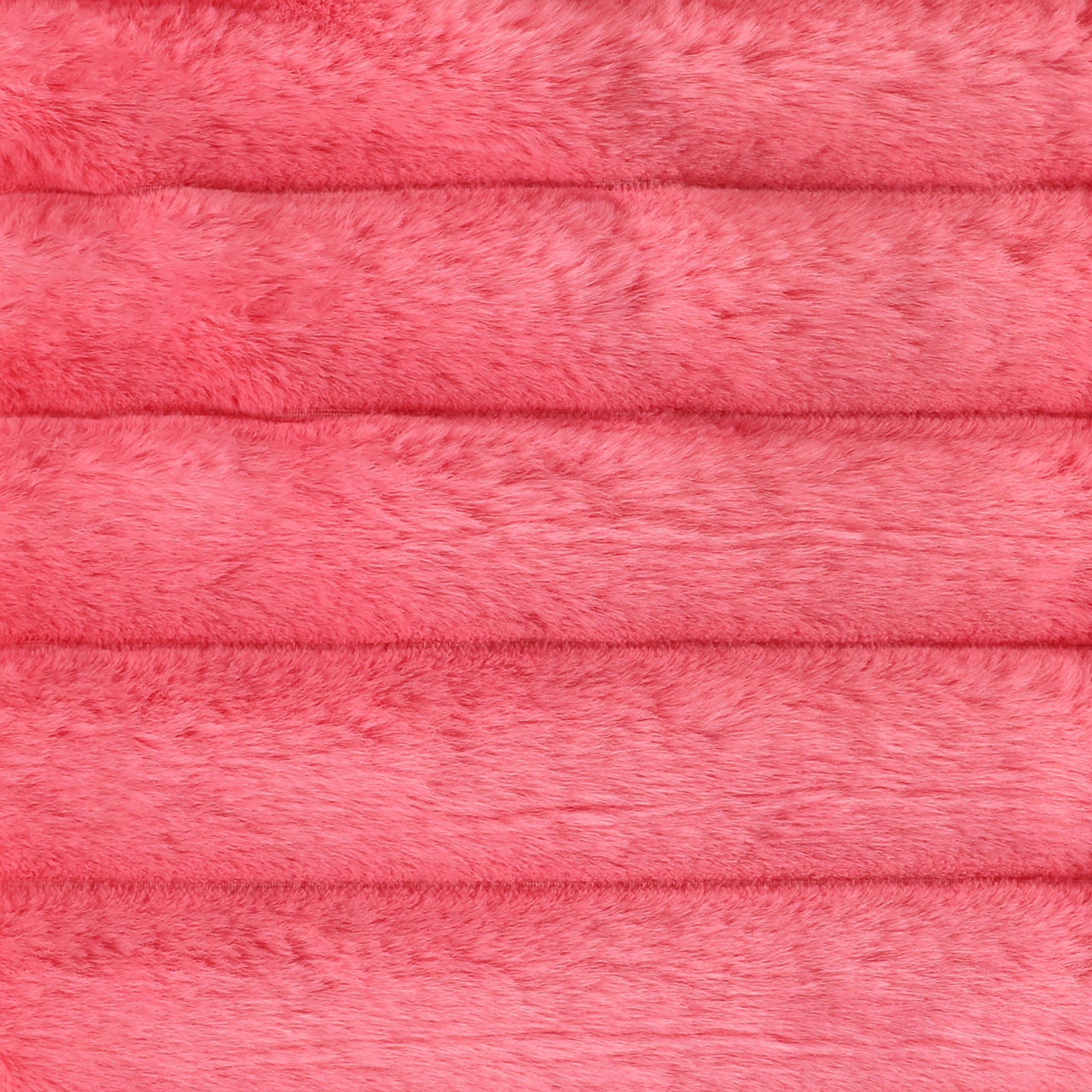 Mainstays Kids Soft Channel Pink Faux Fur Throw, 50" x 60"