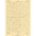 thumbnail image 2 of USGS 24x32 White Modern Wood Framed Museum Art Print Titled - Artesian Draw Wyoming Quad - USGS 1954, 2 of 4
