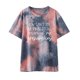 thumbnail image 3 of Gibobby Camisetas Mujer Baratas Manga Corta Mujeres Casual Tie Dye Impresión manga corta Tops Blusa Cuello redondo Casual Tee Túnica Camisas(Gris,G), 3 of 4