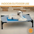 thumbnail image 6 of K&H Pet Products Coolin' Pet Cot Elevated Pet Bed Gray/Blue Medium 32 X 25 X 7 Inches, 6 of 10