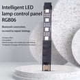 thumbnail image 3 of Tira de luz RGB APLICACIÓN Control remoto Colorido compatible con Bluetooth Infrarrojos Inteligente Regulable Telón de fondo Cadena de LED Controlador inalámbrico Tablero de luz negra kenally HA009323-01, 3 of 6