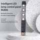 thumbnail image 3 of Tira de luz RGB APLICACIÓN Control remoto Colorido compatible con Bluetooth Infrarrojos Inteligente Regulable Telón de fondo Cadena de LED Controlador inalámbrico Tablero de luz negra sidaley HA009323-01, 3 of 6