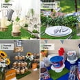 thumbnail image 6 of 12 Pack Artificial Grass Square Mats 12x12 Fake Grass Placemats for Easter Table Centerpiece Realistic Synthetic Turf Patch for Football Golf Party Decor Pet Dog Potty Grass DIY Crafts, 6 of 10