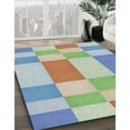 thumbnail image 3 of Ahgly Company Machine Washable Indoor Rectangle Transitional Platinum Gray Area Rugs, 7' x 9', 3 of 7