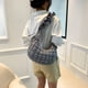 thumbnail image 4 of Bolso tote de nube para mujer Bolsos para axilas de moda de verano Bolso de hombro sólido (Gris), 4 of 6