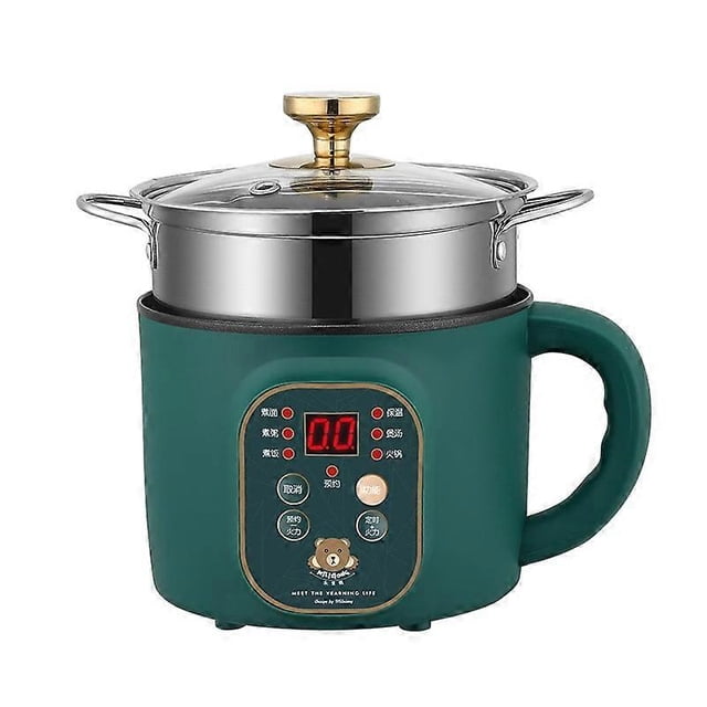 Olla arrocera inteligente Yuxing pequeña 220 V 1,8 l para 1 o 2 personas con vaporera