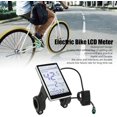 thumbnail image 2 of Universal Electric Bike LCD Display Meter, 24V-60V 5-Pin Panel Screen for Scooters, Multi-Size, 2 of 8