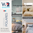 thumbnail image 4 of Juego de Sábanas Polares Matrimoniales We2 Dream - Aislamiento Térmico de Alta Densidad para Climas Fríos y Dormitorios con Aire Acondicionado, Textura Soft Extra Cálida, 4 of 4