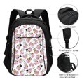 thumbnail image 3 of Daiia French Bulldog Duck Pattern USB Charging Backpack for Men and Women, Anti-Theft Backpack,Travel Backpack,School Backpack,College Backpack,Laptop Backpack, 3 of 7