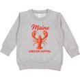 thumbnail image 2 of Inktastic Maine Lobster Capital Toddler Sweatshirt, 2 of 4