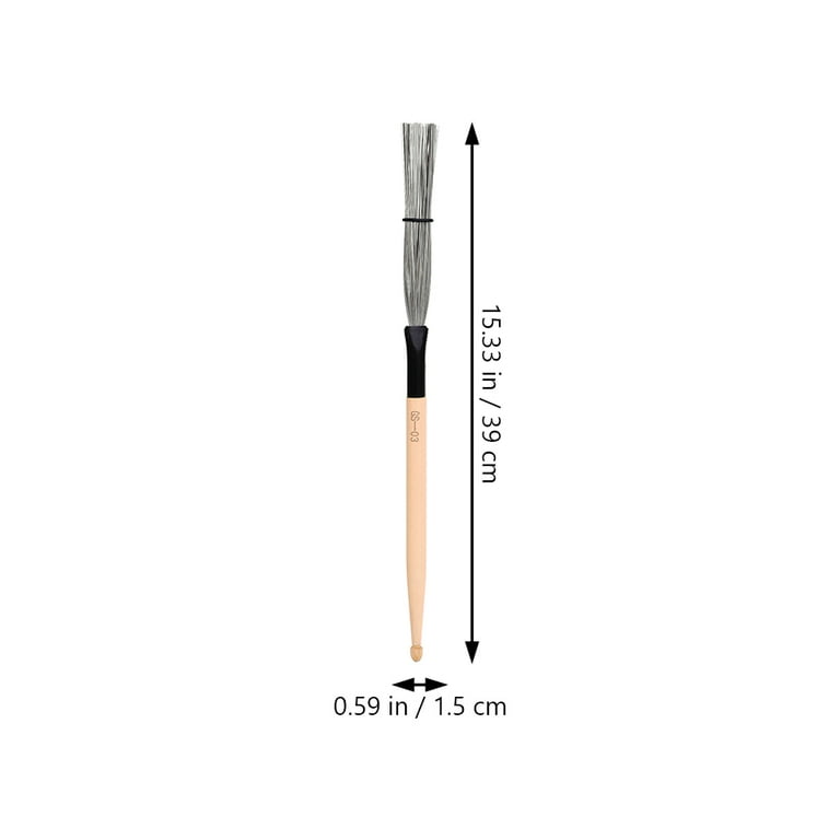 Dampeners Double Head Drum Brush for Drummer Playing - Walmart.com