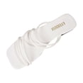 thumbnail image 2 of YTCAMLO Fashion Women's Sandals Summer Vacation Dressy Square Open Toe Strappy Sandals Slip On Comfy Weeding Flat Sandals, 2 of 9