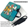 thumbnail image 3 of Zufioo Garfield for Laptop Bag, Zippered Computer Shoulder Bag Messenger Bag Briefcase, Suitable for School, Work, Travel, 3 of 9