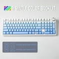 thumbnail image 6 of AULA F99 Pro, 99-Key, Wireless, Hot Swappable, Mechanical Gaming Keyboard, RGB, 5-Layer Padding, 8000 mAh Battery, Knob, 6 of 8