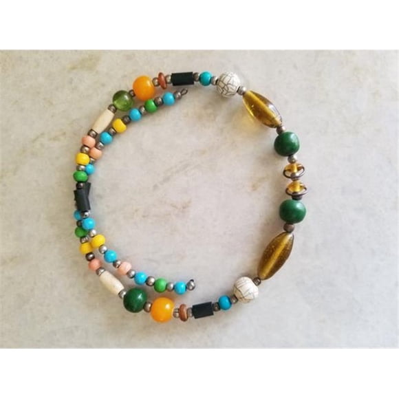OMNK2025-Style5 Easy-to-Wear Everyday Handmade Colorful Beading Necklace - Style 5