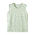thumbnail image 5 of Bibifish Womens Tank Tops Crew Neck Printed Summer Tops Relaxed Fit Sleeveless Shirts Comfort Daily Sleep Tops, 5 of 5
