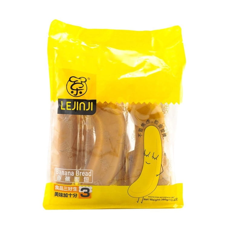 LEJINJI  Peelable Banana Bread 13.4oz