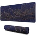 thumbnail image 1 of "Durable & Aesthetic Extended Gaming Mouse Pad with Mountain Design: Large 31.5x11.8 Inch, Stitched Edges, Rubber Base for Gaming, Office & Home Use", 1 of 7