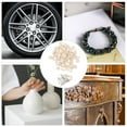 thumbnail image 3 of MasteelfCA 1 Set Felt Polishing Pad Set Useful Wool Buffing Wheels Point and Mandrel Kit, 3 of 7
