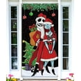 thumbnail image 5 of Christmas Door Cover Merry Christmas Xmas Winter Holiday Party Front Door Banner Photography Home Porch Decoration, 5 of 6