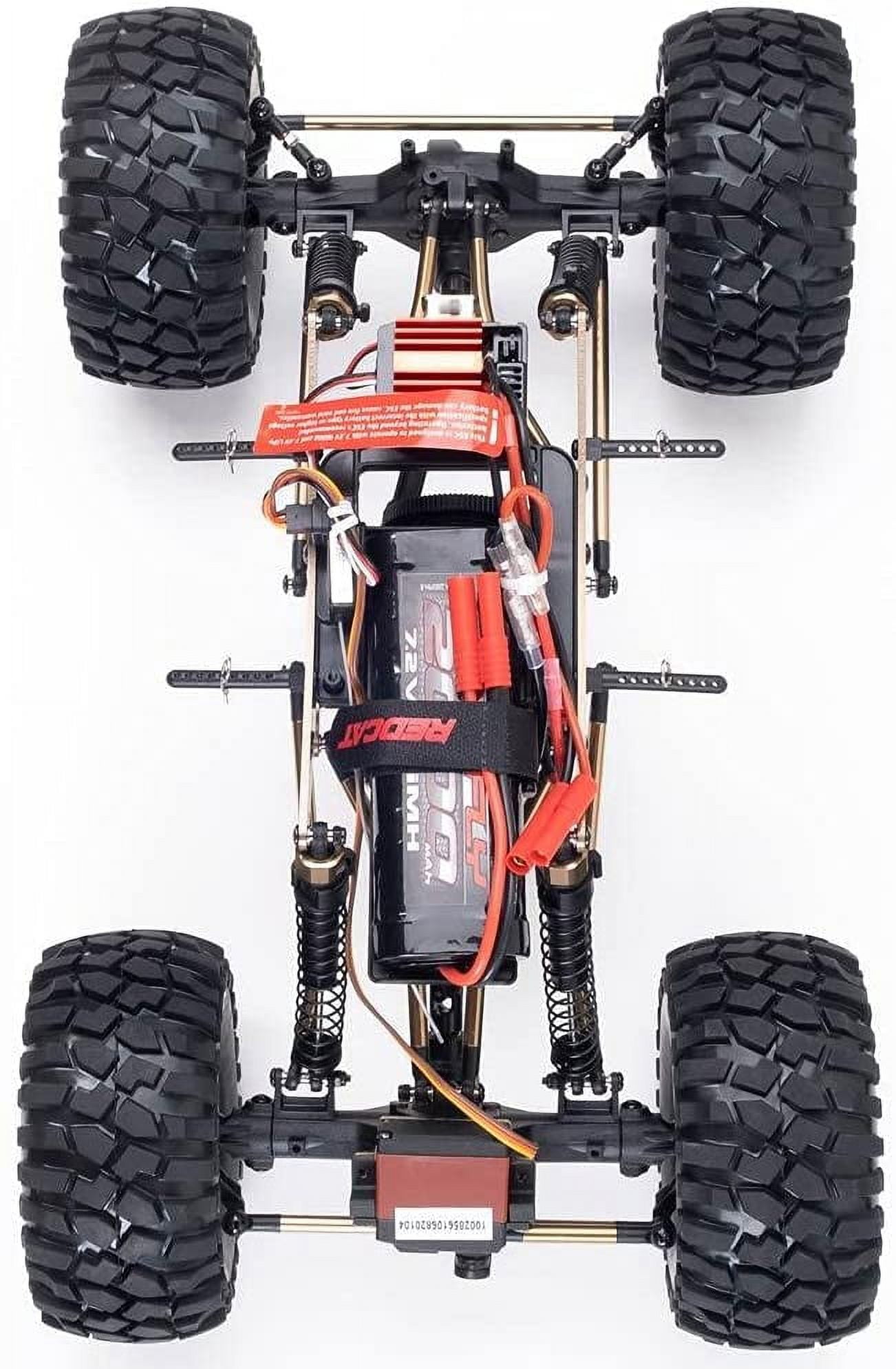 Redcat Racing Everest 10 1:10 Scale Rock Crawler Electric Brushed RC Truck, Blue
