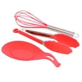 thumbnail image 5 of MegaChef Red 12 Piece Silicone Cooking Utensils, 5 of 7